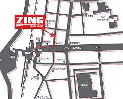ZING DANCE STUDIO MAP