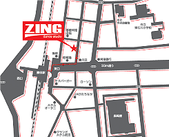 ZING DANCE STUDIO MAP　PDFダウンロード