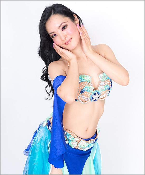 さきちゃん　ベリーダンス AZIZA ダークグリーン　XLサイズ さきちゃん様専用 ベリーダンス AZIZA ダークグリーン XLサイズ